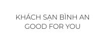 KHÁCH SẠN BÌNH AN